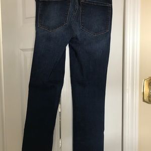 Skinny leg petite jeans.